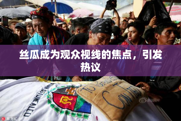 丝瓜成为观众视线的焦点，引发热议