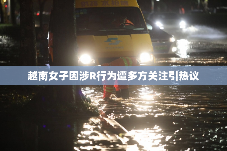 越南女子因涉R行为遭多方关注引热议