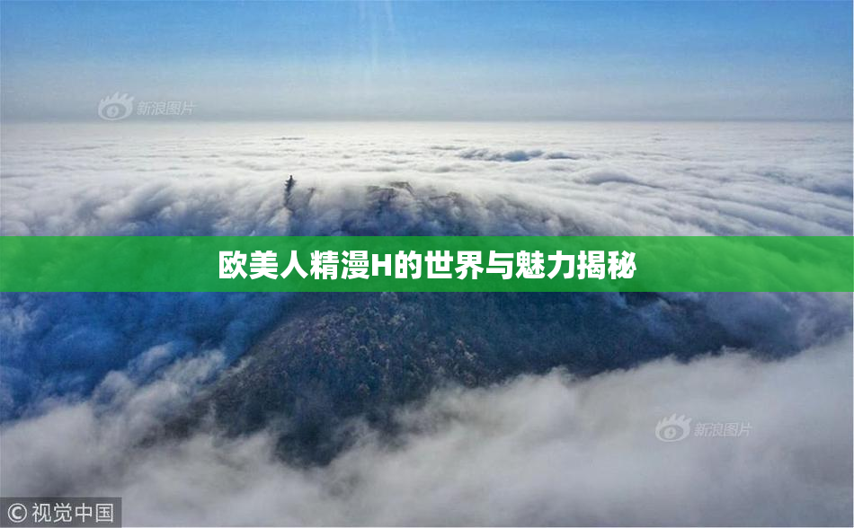欧美人精漫H的世界与魅力揭秘