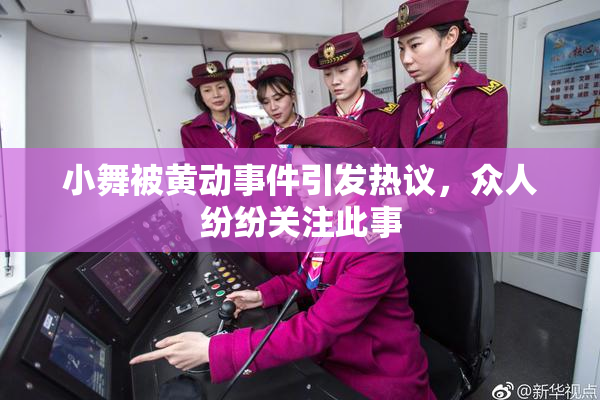 小舞被黄动事件引发热议，众人纷纷关注此事