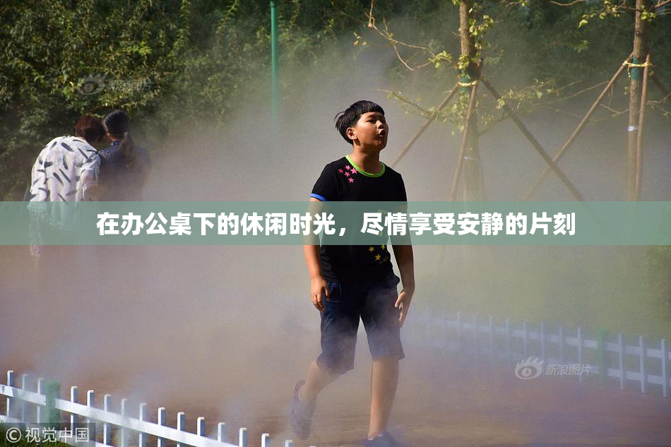 在办公桌下的休闲时光，尽情享受安静的片刻