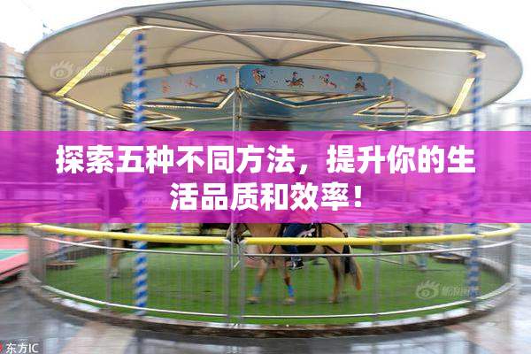 探索五种不同方法，提升你的生活品质和效率！