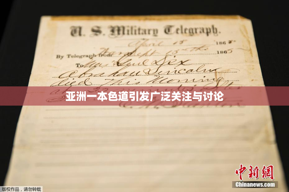 亚洲一本色道引发广泛关注与讨论