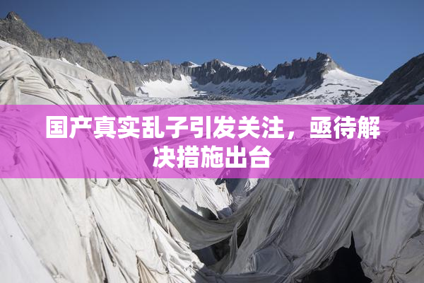 国产真实乱子引发关注，亟待解决措施出台