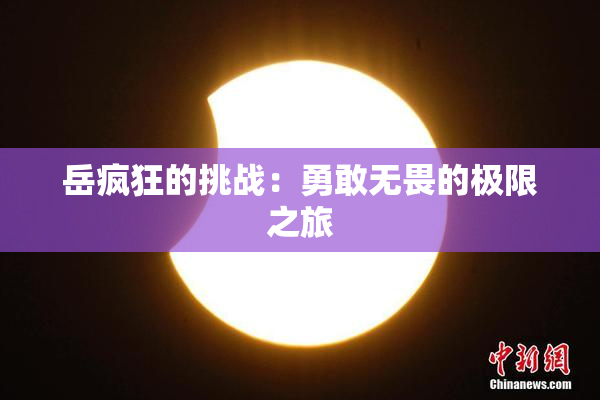 岳疯狂的挑战：勇敢无畏的极限之旅