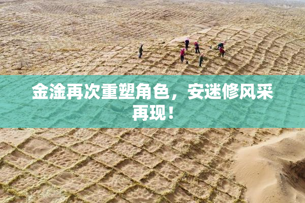 金淦再次重塑角色，安迷修风采再现！
