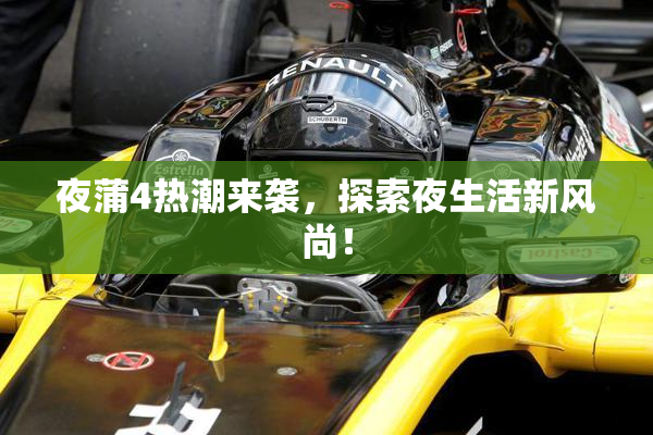 夜蒲4热潮来袭，探索夜生活新风尚！