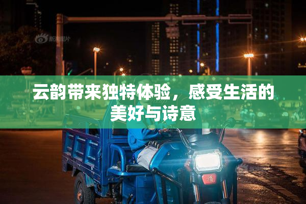 云韵带来独特体验，感受生活的美好与诗意