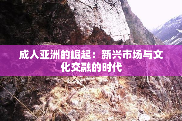 成人亚洲的崛起：新兴市场与文化交融的时代