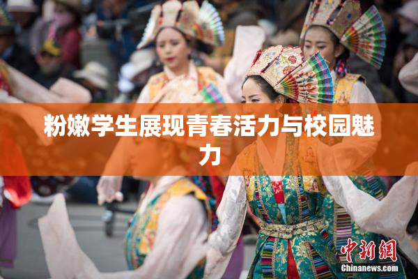 粉嫩学生展现青春活力与校园魅力