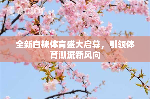 全新白袜体育盛大启幕，引领体育潮流新风向