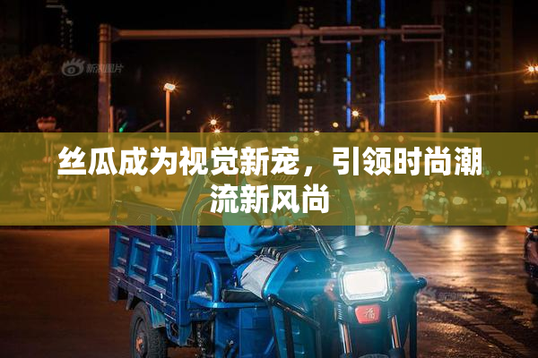 丝瓜成为视觉新宠，引领时尚潮流新风尚