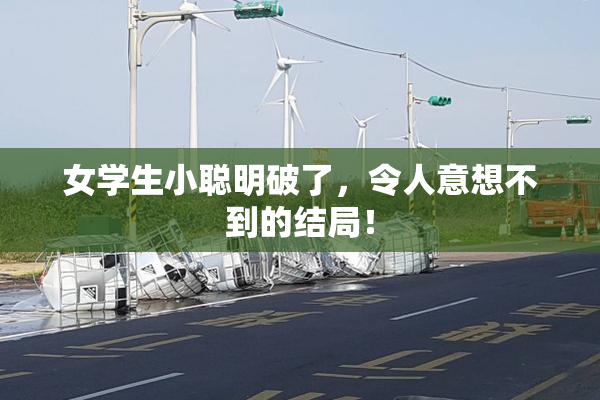 女学生小聪明破了，令人意想不到的结局！