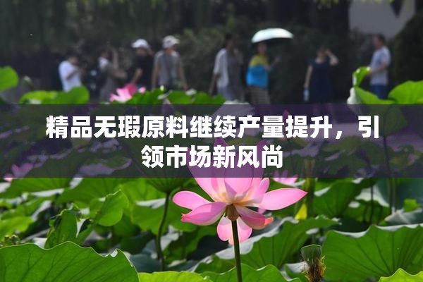 精品无瑕原料继续产量提升，引领市场新风尚