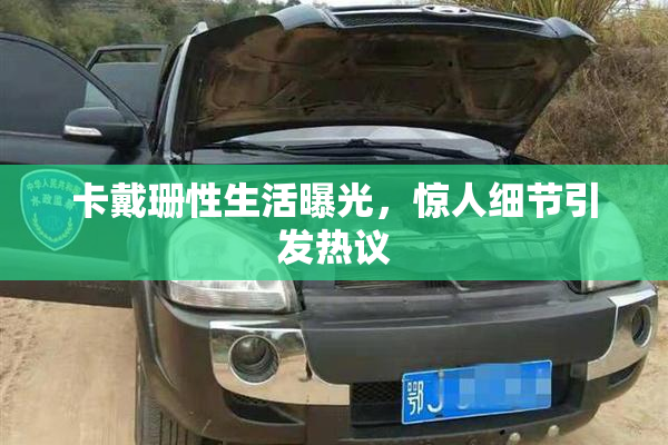 卡戴珊性生活曝光，惊人细节引发热议