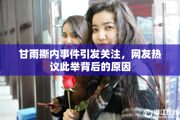 甘雨撕内事件引发关注，网友热议此举背后的原因