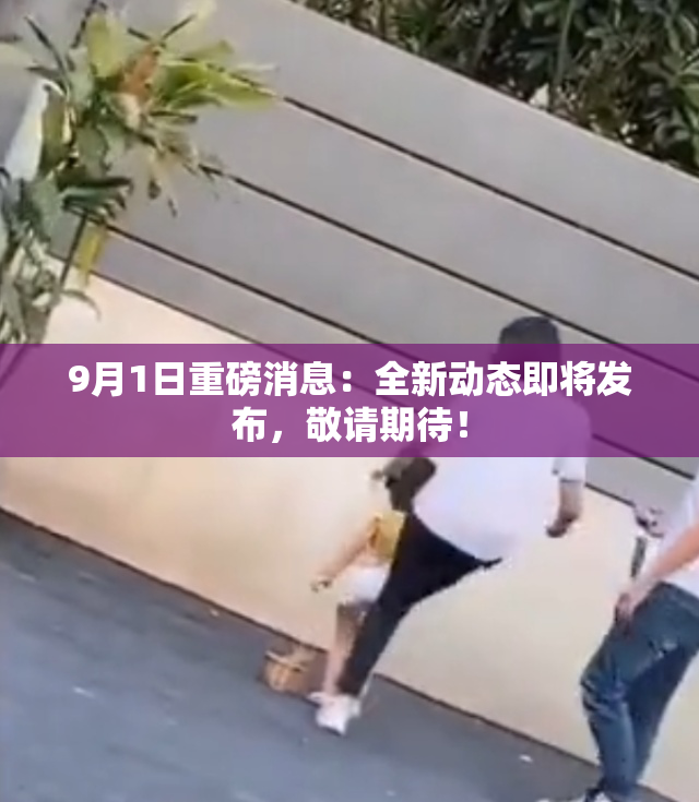 9月1日重磅消息：全新动态即将发布，敬请期待！
