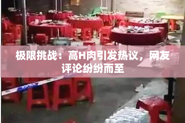 极限挑战：高H肉引发热议，网友评论纷纷而至