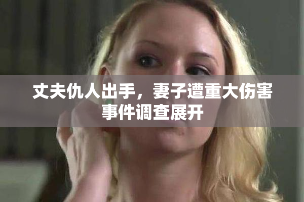 丈夫仇人出手，妻子遭重大伤害事件调查展开