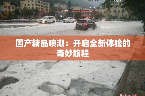国产精品喷潮：开启全新体验的奇妙旅程