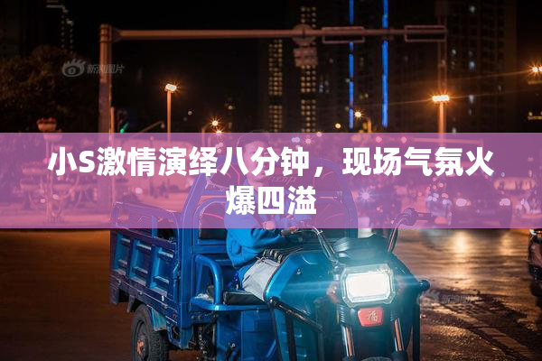 小S激情演绎八分钟，现场气氛火爆四溢