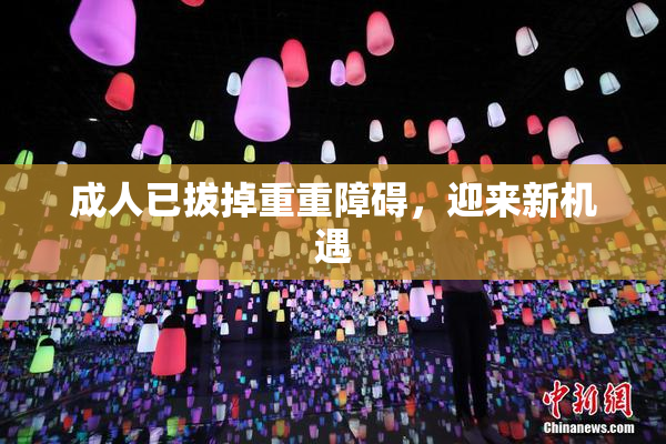 成人已拔掉重重障碍，迎来新机遇