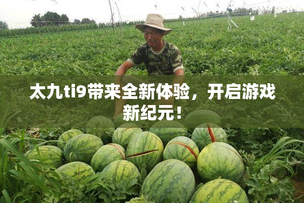 太九ti9带来全新体验，开启游戏新纪元！