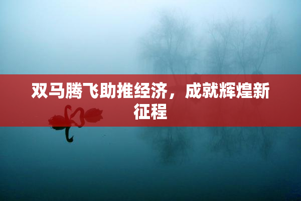 双马腾飞助推经济，成就辉煌新征程