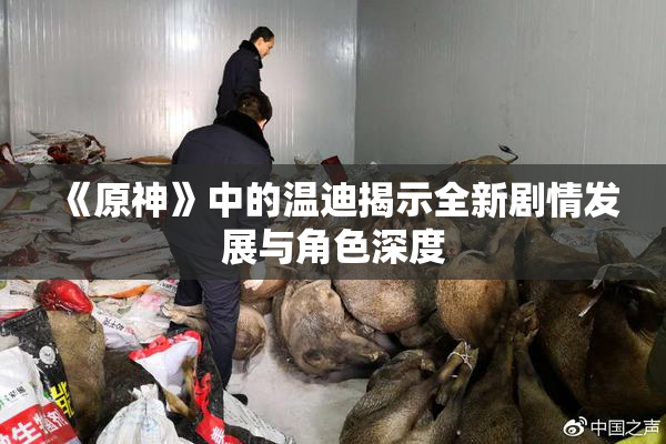 《原神》中的温迪揭示全新剧情发展与角色深度