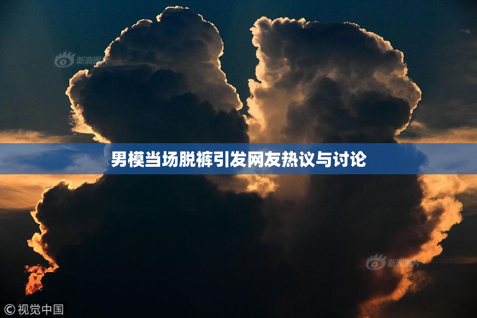 男模当场脱裤引发网友热议与讨论