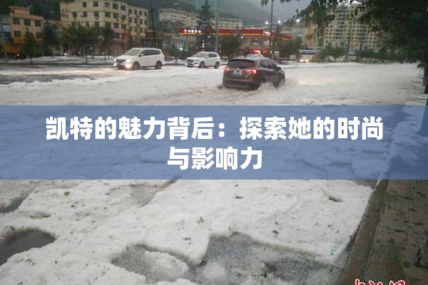 凯特的魅力背后：探索她的时尚与影响力