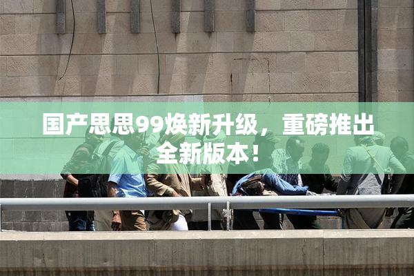 国产思思99焕新升级，重磅推出全新版本！