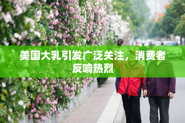 美国大乳引发广泛关注，消费者反响热烈