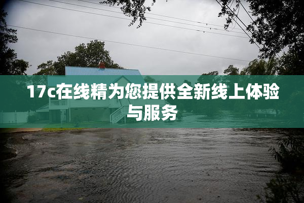 17c在线精为您提供全新线上体验与服务