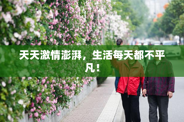 天天激情澎湃，生活每天都不平凡！