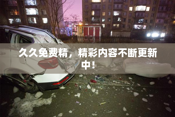 久久免费精，精彩内容不断更新中！