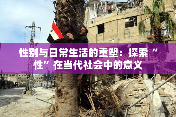 性别与日常生活的重塑：探索“性”在当代社会中的意义