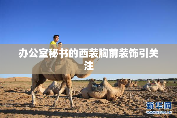 办公室秘书的西装胸前装饰引关注