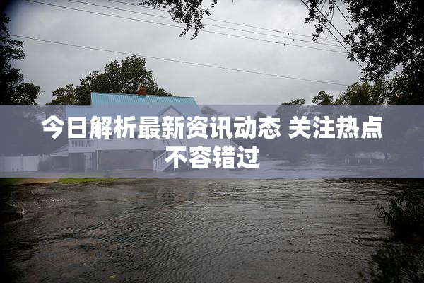 今日解析最新资讯动态 关注热点不容错过