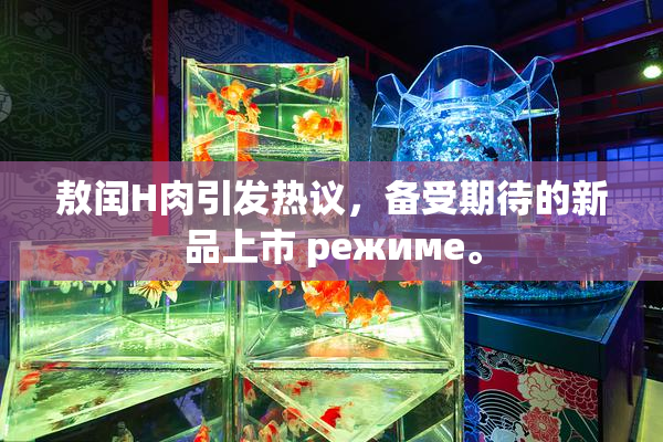 敖闰H肉引发热议，备受期待的新品上市 режиме。