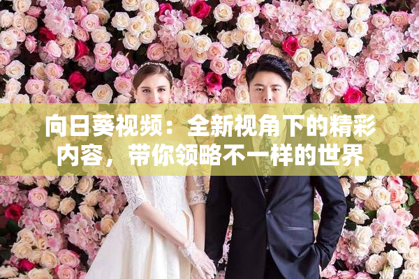 向日葵视频：全新视角下的精彩内容，带你领略不一样的世界
