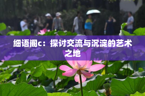 细语阁c：探讨交流与沉淀的艺术之地