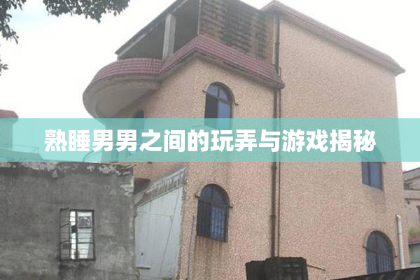 熟睡男男之间的玩弄与游戏揭秘