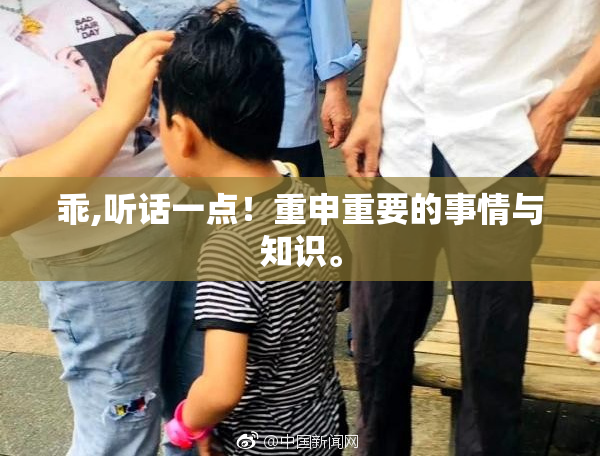 乖,听话一点！重申重要的事情与知识。
