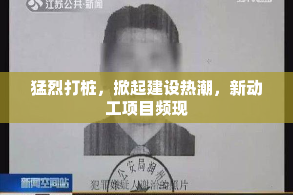 猛烈打桩，掀起建设热潮，新动工项目频现