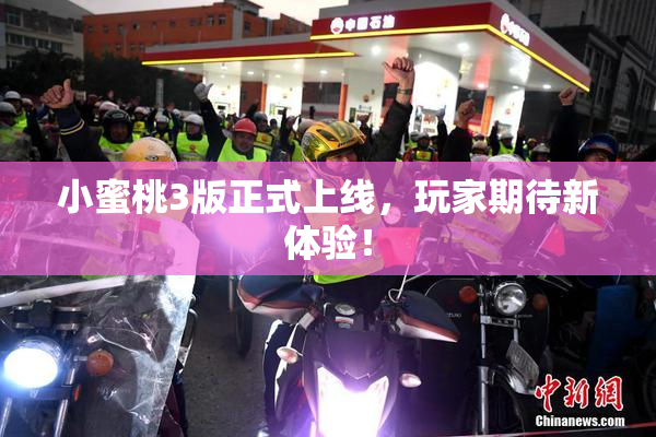 小蜜桃3版正式上线，玩家期待新体验！