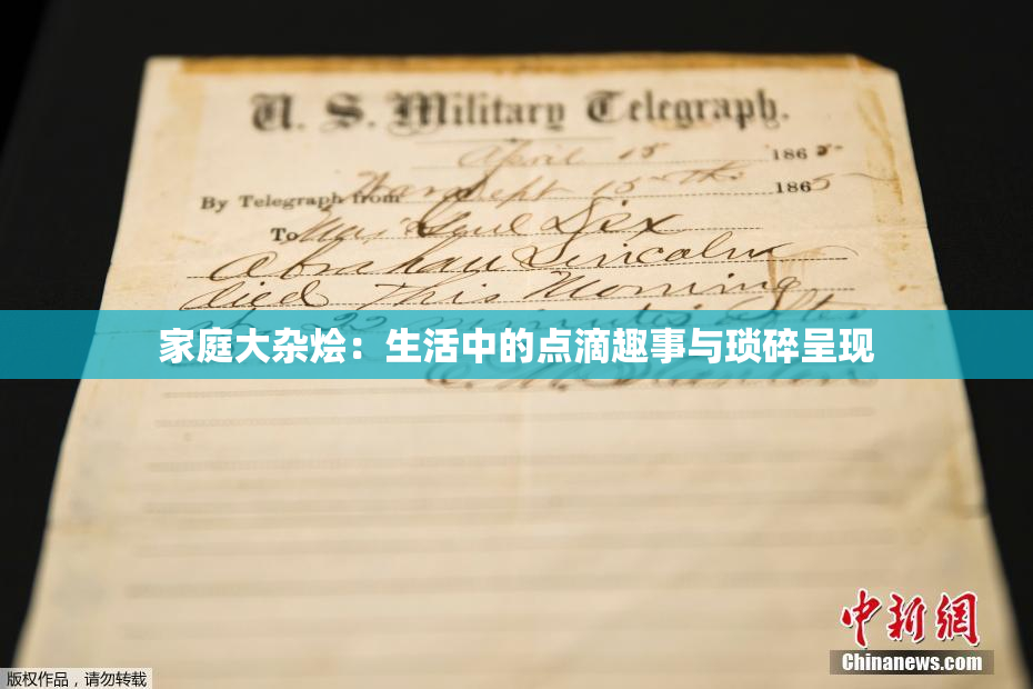 家庭大杂烩：生活中的点滴趣事与琐碎呈现