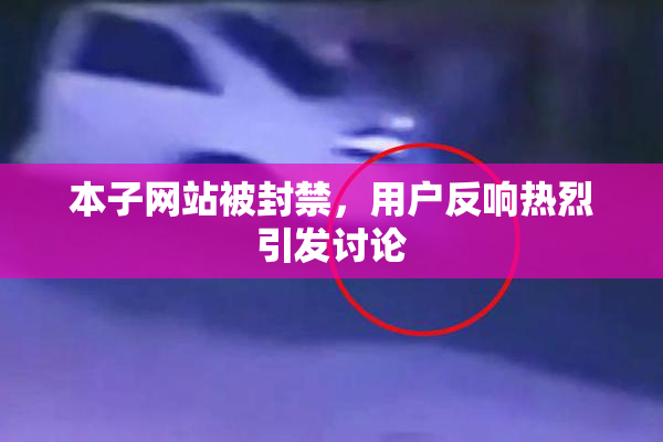 本子网站被封禁，用户反响热烈引发讨论