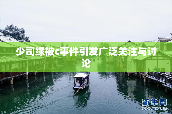 少司缘被c事件引发广泛关注与讨论