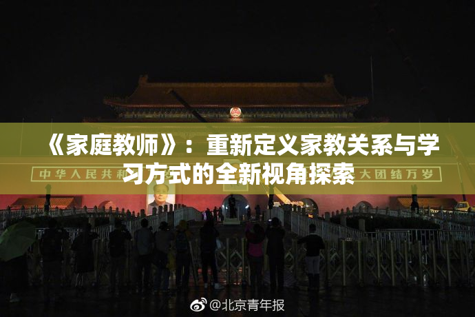 《家庭教师》：重新定义家教关系与学习方式的全新视角探索